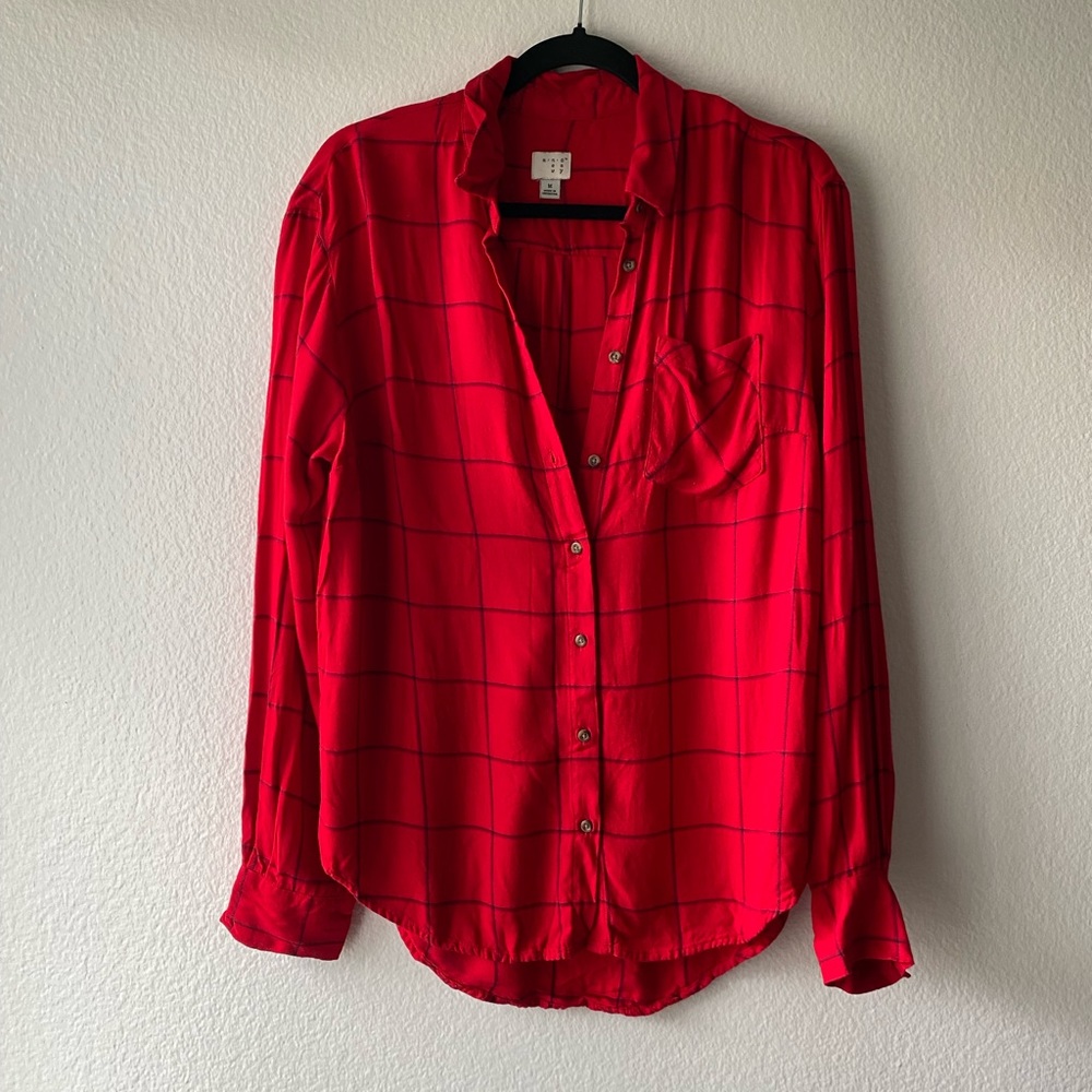 A new day red flannel